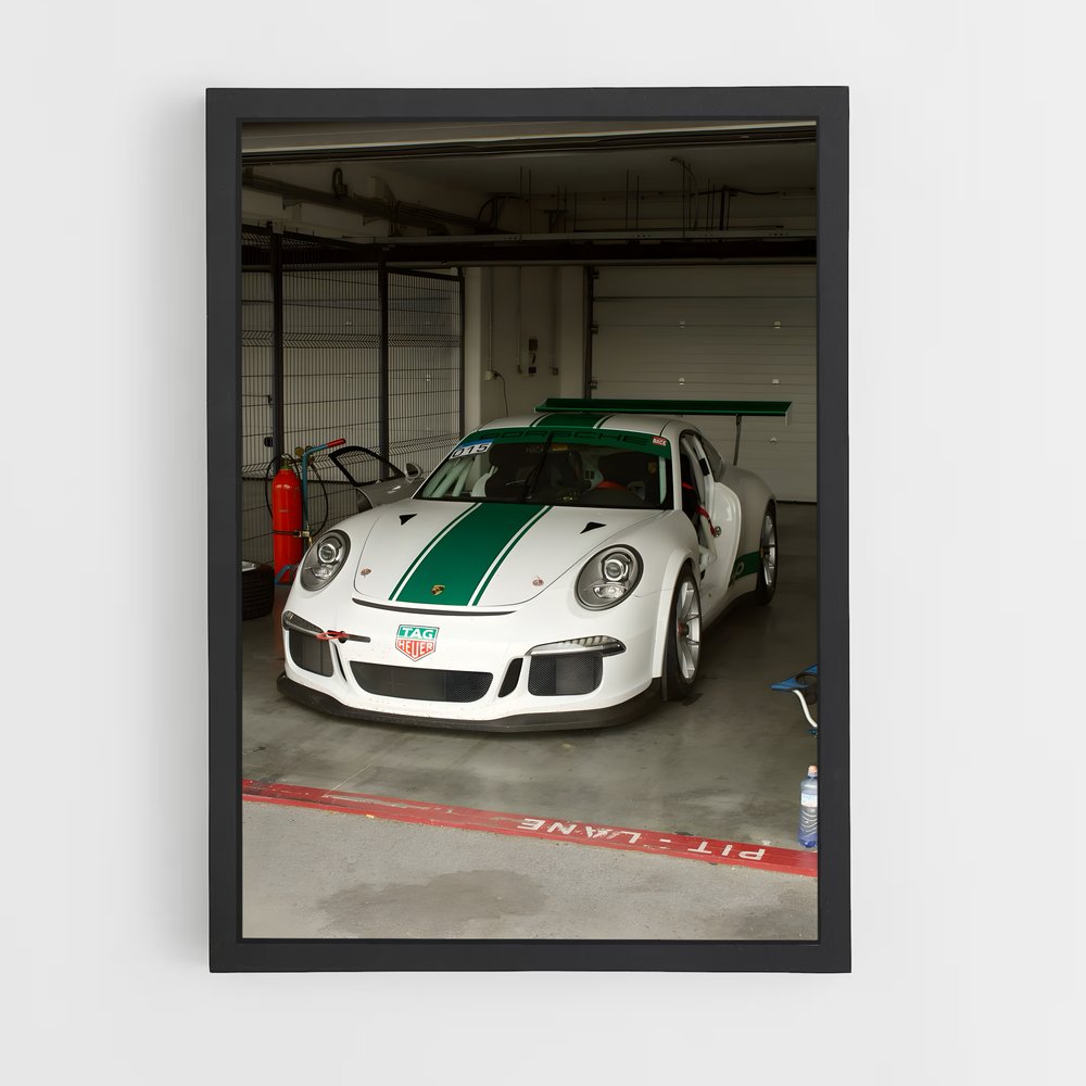 Poster magnifique gt rs – affiche Porsche (vue 2)